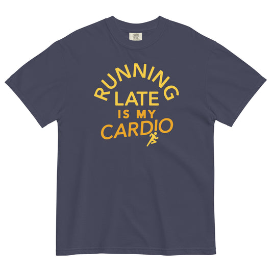 Running Late Is My Cardio Men's Relaxed Fit Tee