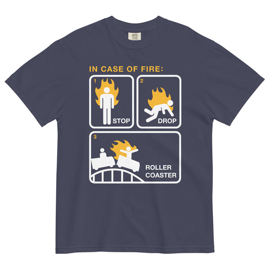 Stop Drop Roller Coaster Men's Relaxed Fit Tee