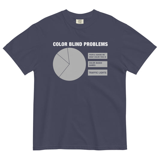 Color Blind Problems Men's Relaxed Fit Tee