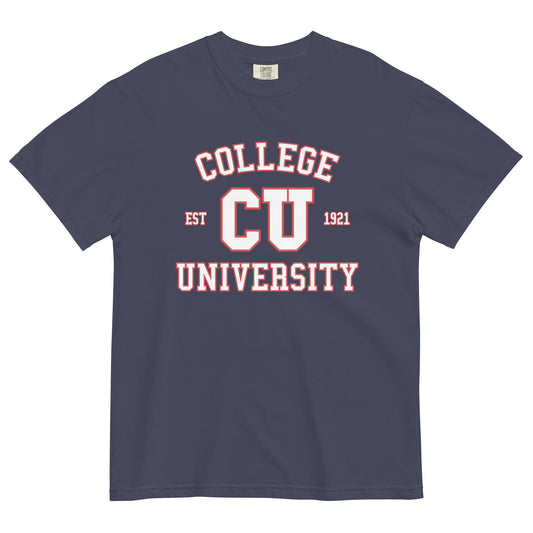 College University Men's Relaxed Fit Tee