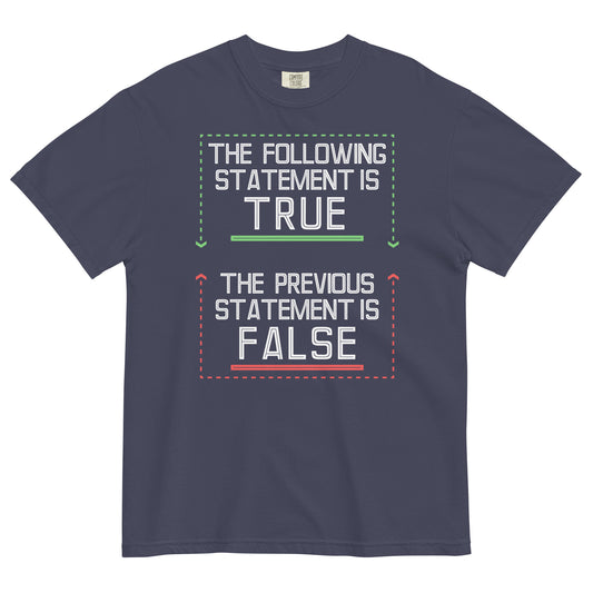 The Following Statement Is True Men's Relaxed Fit Tee