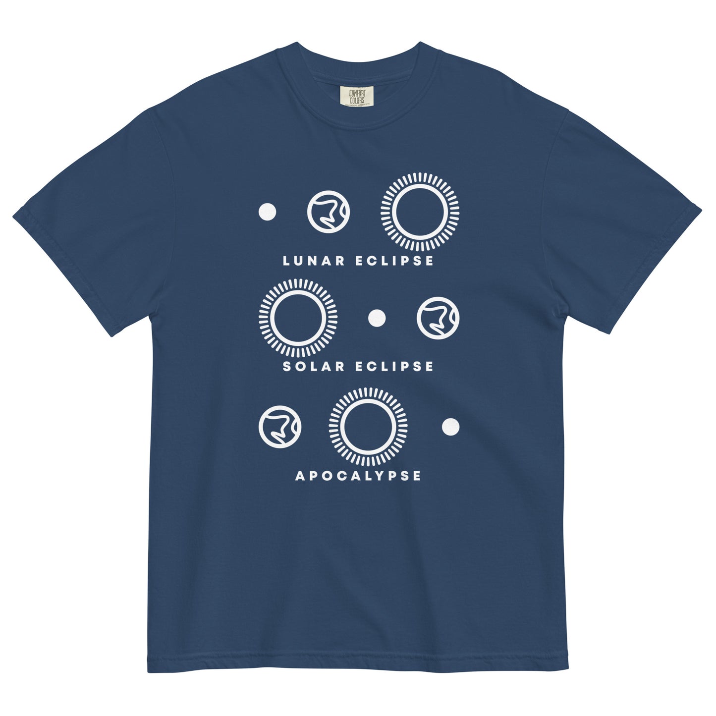Lunar Eclipse Solar Eclipse Apocalypse Men's Relaxed Fit Tee