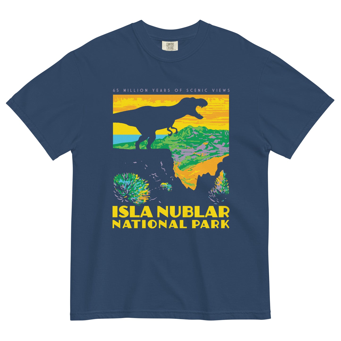 Isla Nublar National Park Men's Relaxed Fit Tee