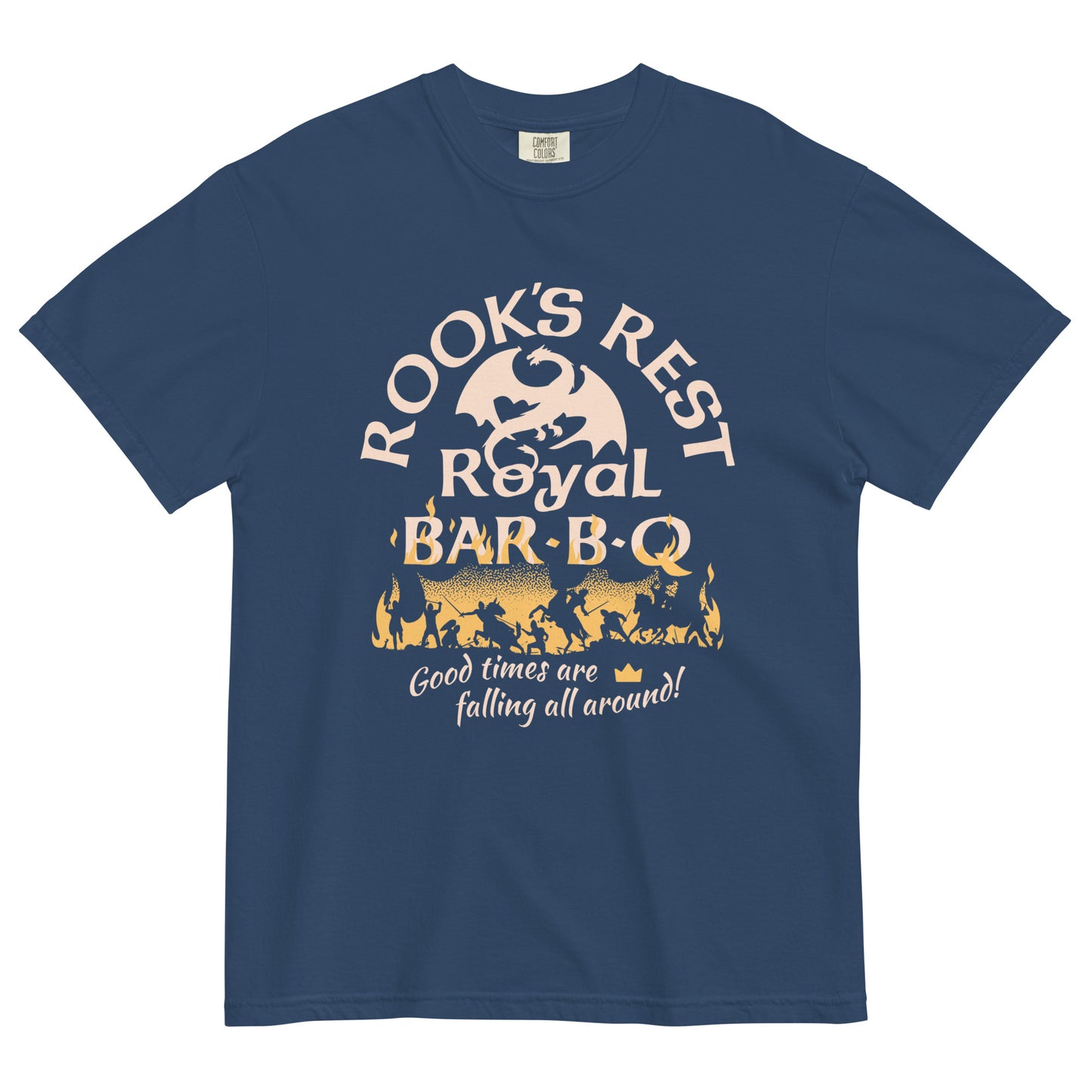 Rook's Rest Royal Bar-B-Q Men's Relaxed Fit Tee