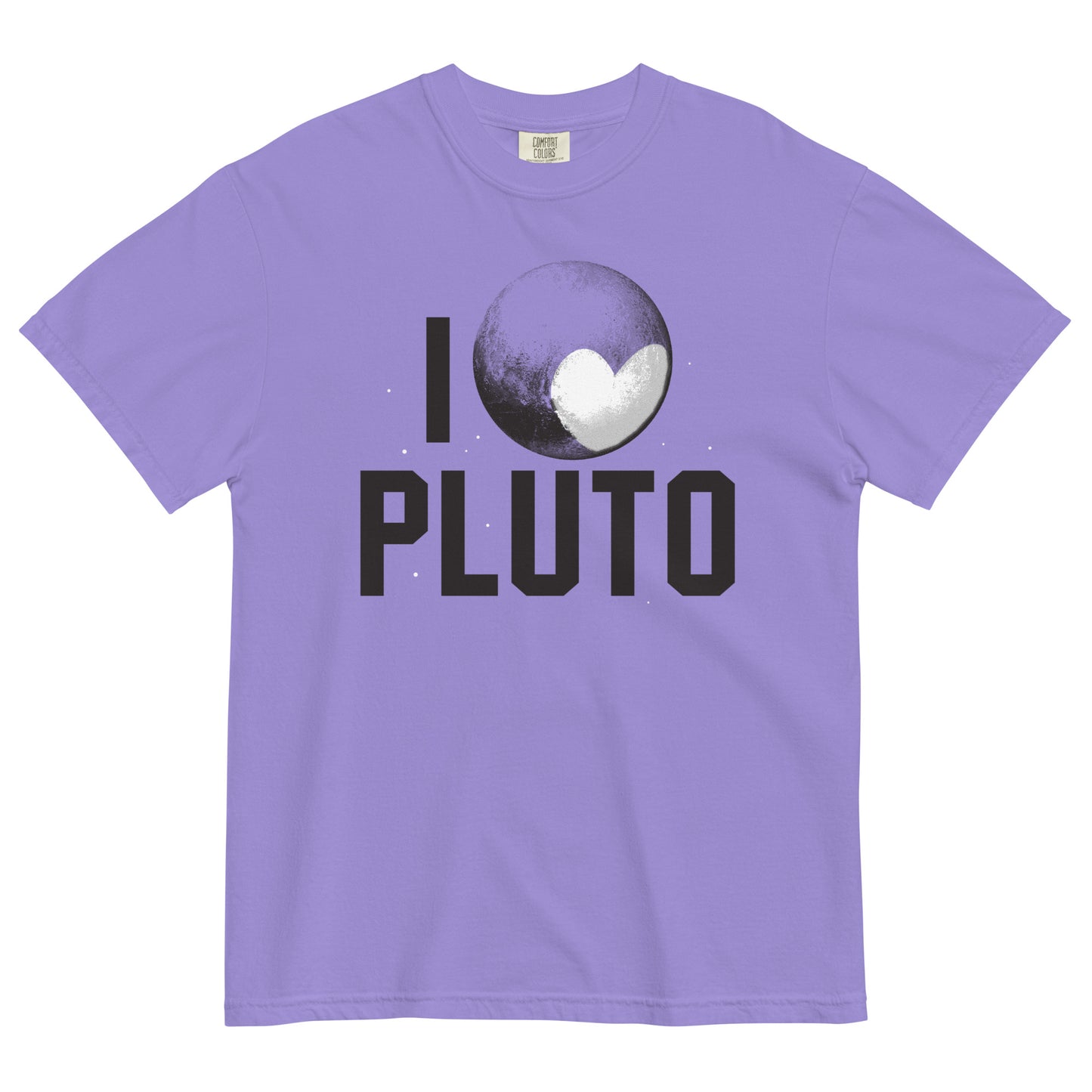 I Heart Pluto Men's Relaxed Fit Tee