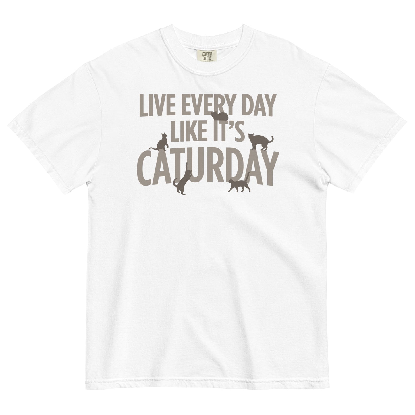 Live Every Day Like It's Caturday Men's Relaxed Fit Tee