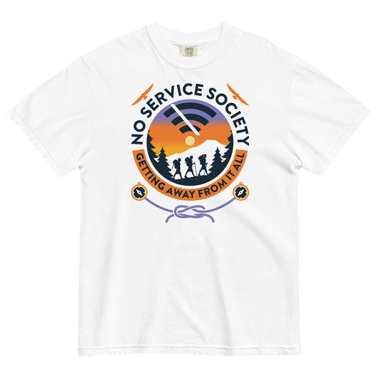 No Service Society Men's Relaxed Fit Tee