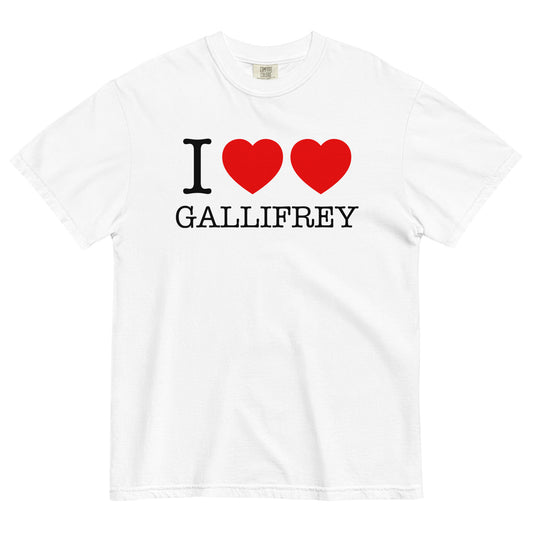 I Heart Heart Gallifrey Men's Relaxed Fit Tee