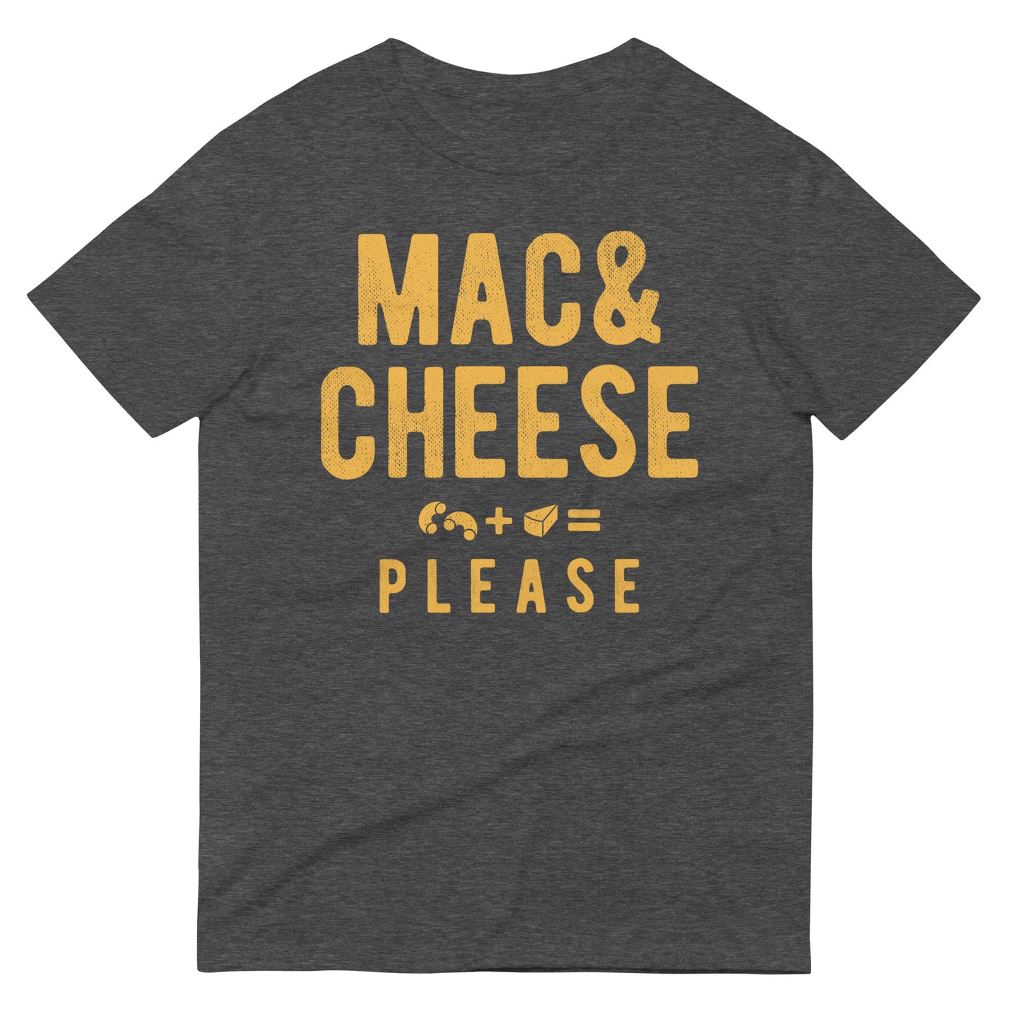Mac And Cheese Please Men's Signature Tee