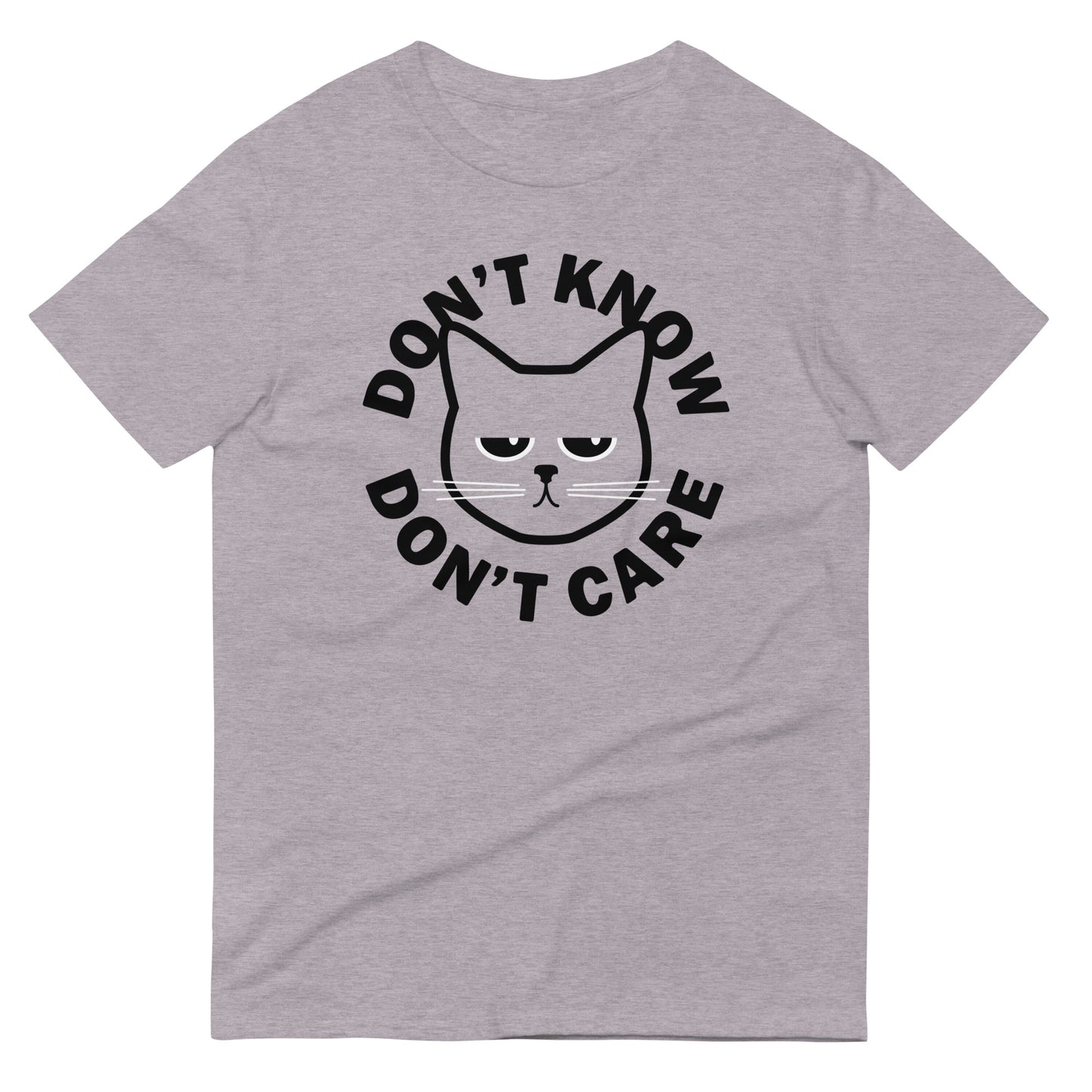 Don't Know Don't Care Men's Signature Tee