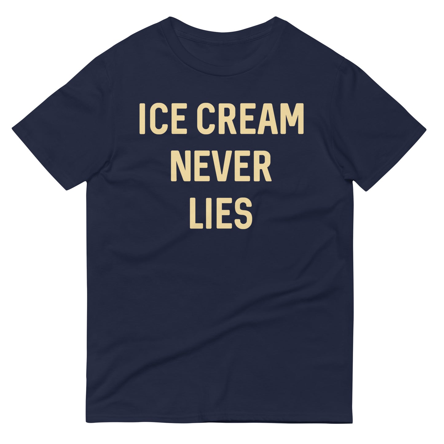 Ice Cream Never Lies Men's Signature Tee