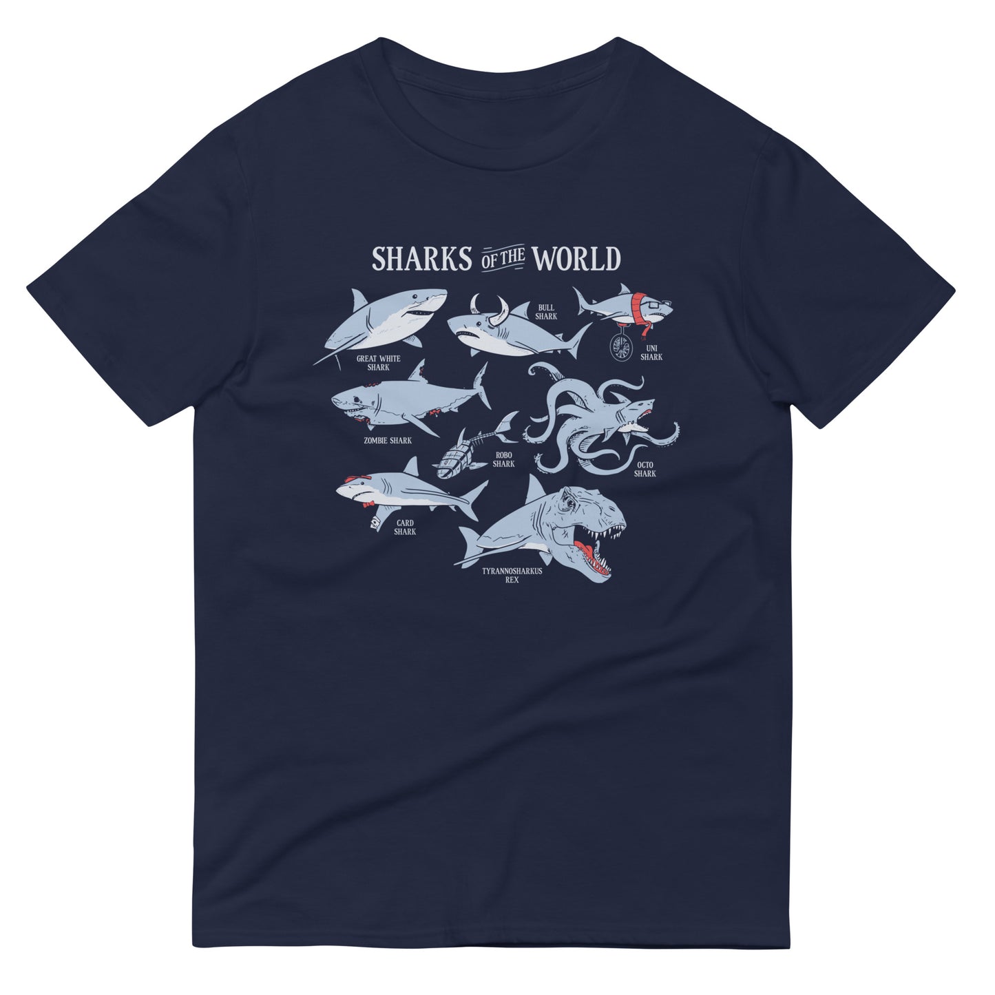 Sharks Of The World Men's Signature Tee