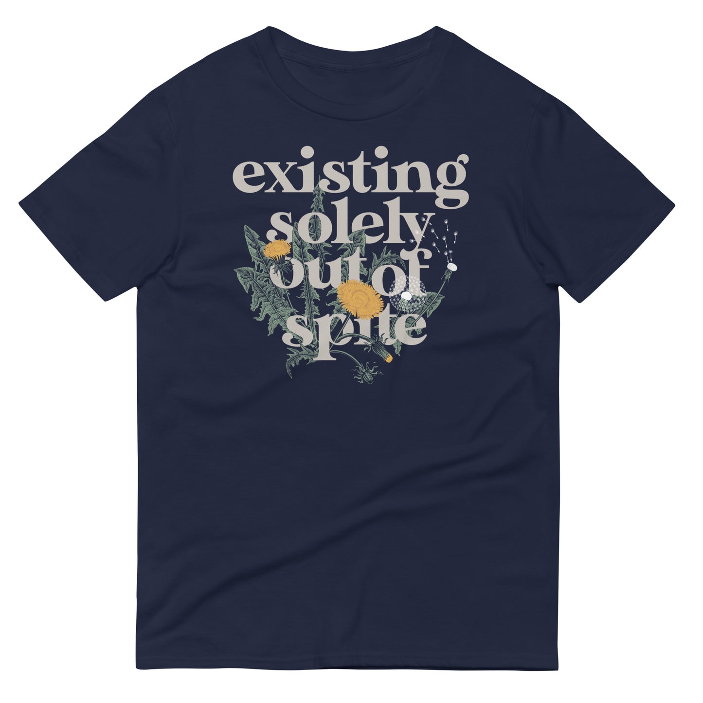 Existing Solely Out Of Spite Men's Signature Tee