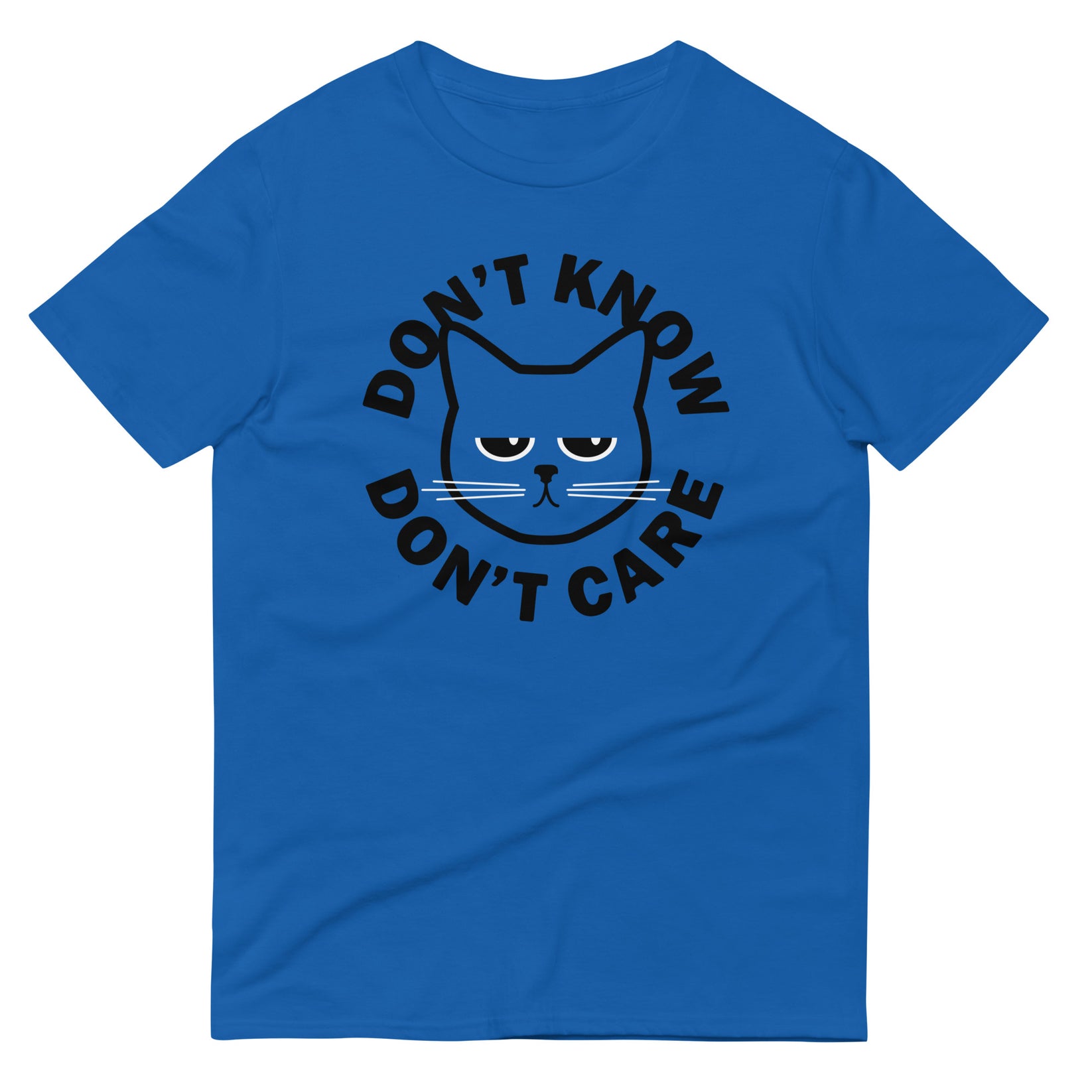 Don't Know Don't Care Men's Signature Tee