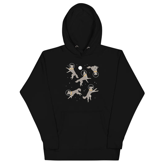 Wolves In Space Unisex Hoodie