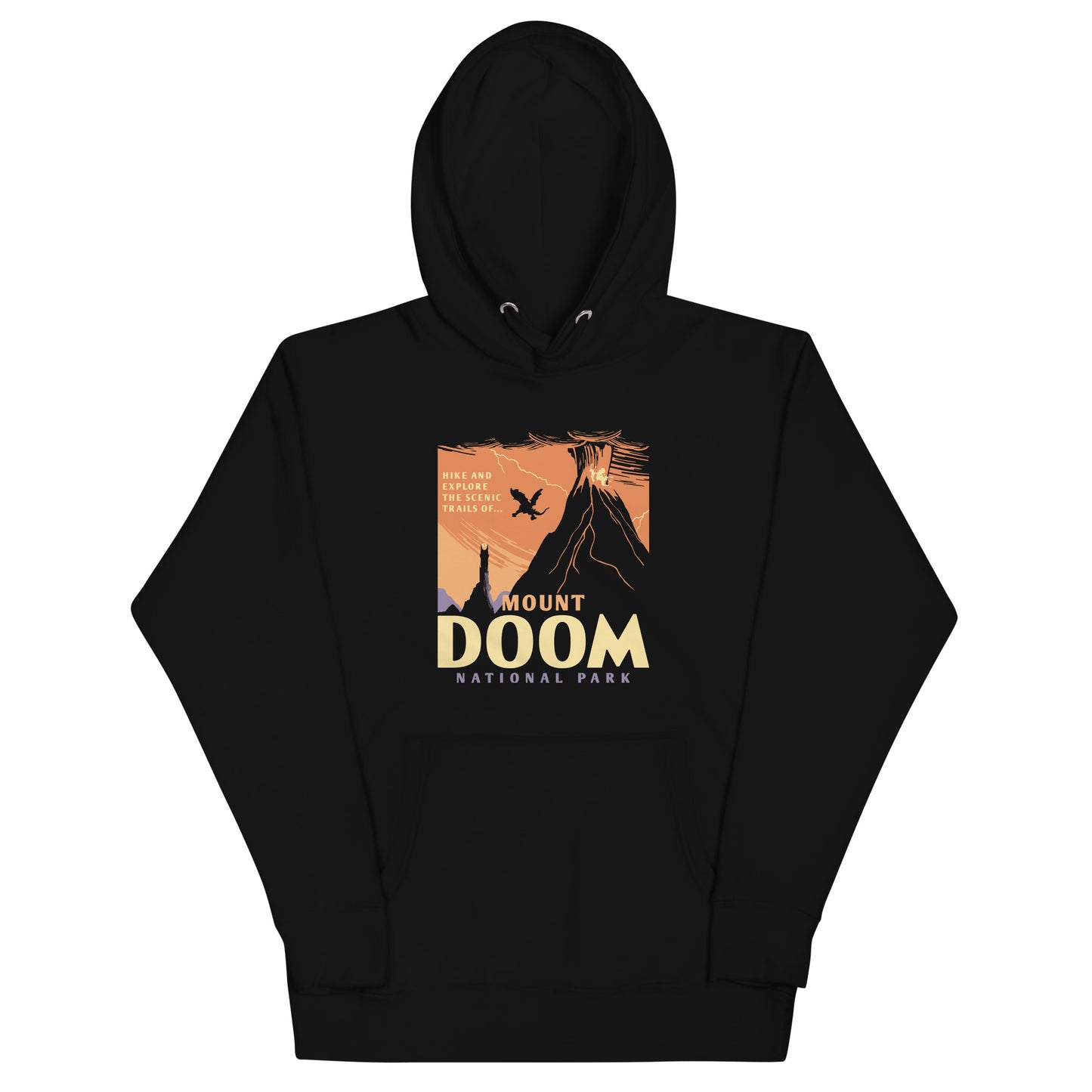 Mount Doom National Park Unisex Hoodie