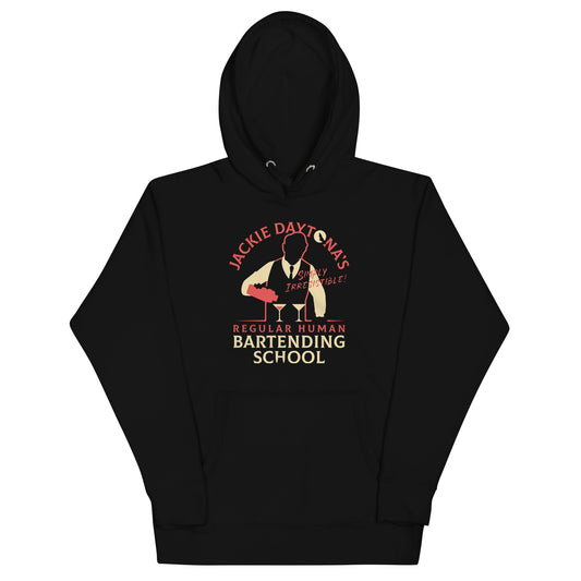 Regular Human Bartending School Unisex Hoodie