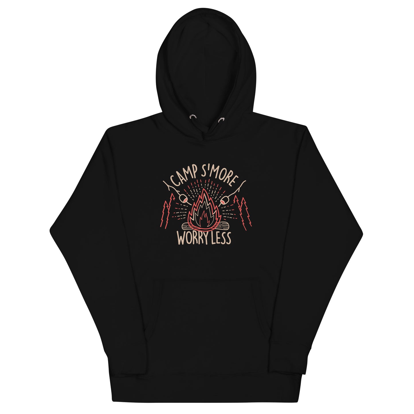 Camp S'more Worry Less Unisex Hoodie