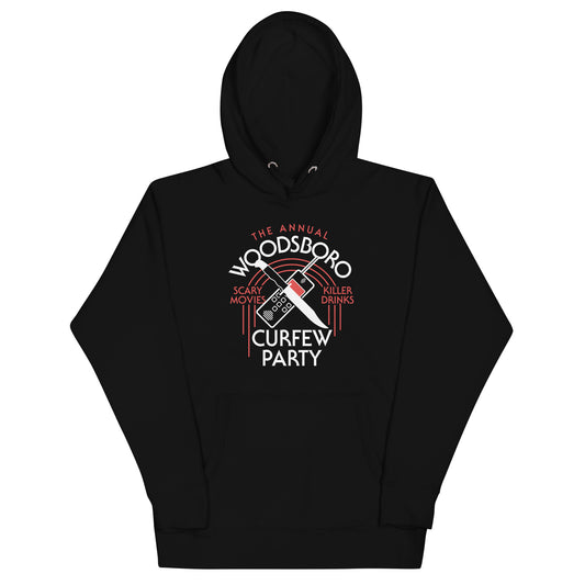 Woodsboro Curfew Party Unisex Hoodie