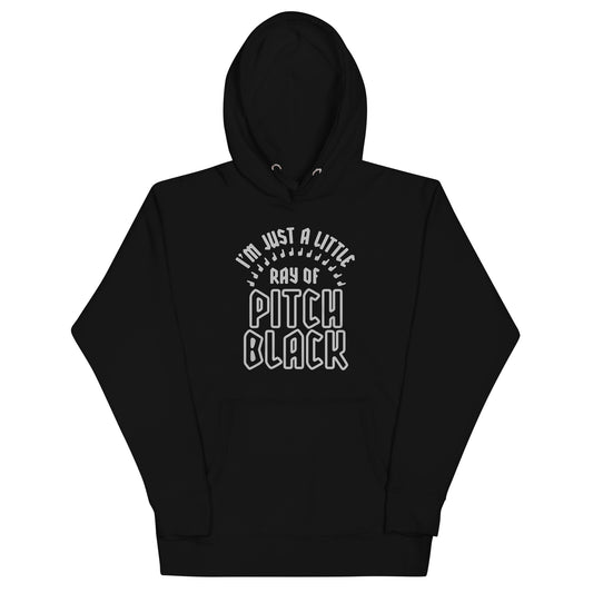 Ray Of Pitch Black Unisex Hoodie