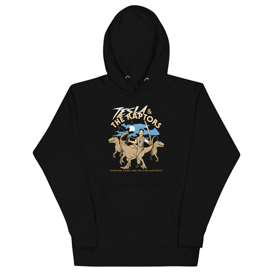 Tesla & The Raptors Unisex Hoodie