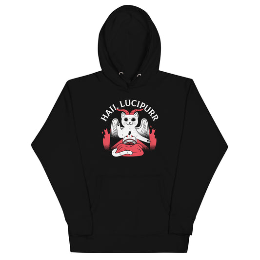 Hail Lucipurr Unisex Hoodie