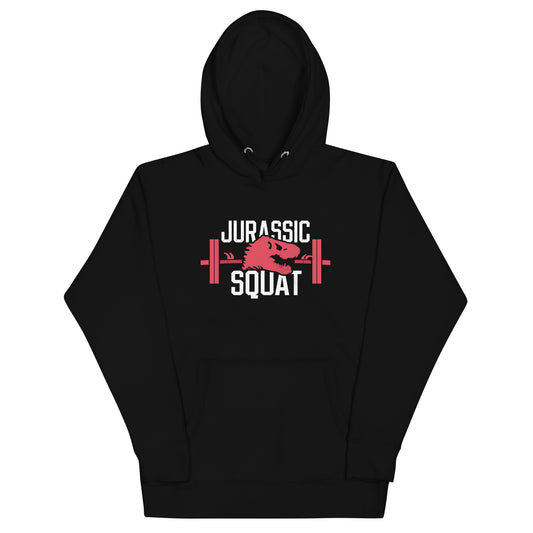 Jurassic Squat Unisex Hoodie