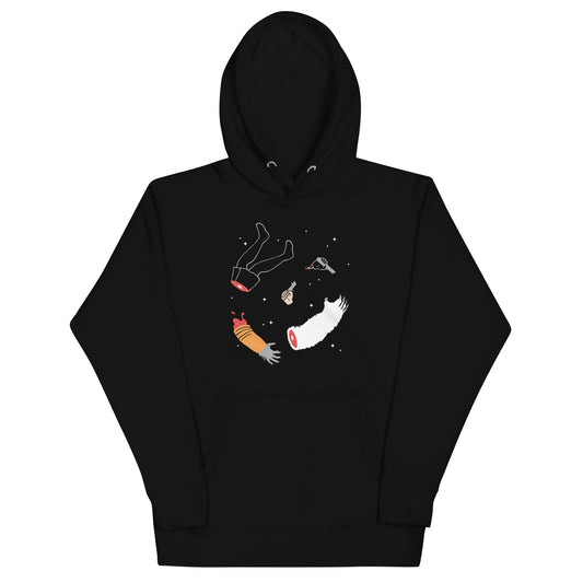 Floating Limbs Unisex Hoodie