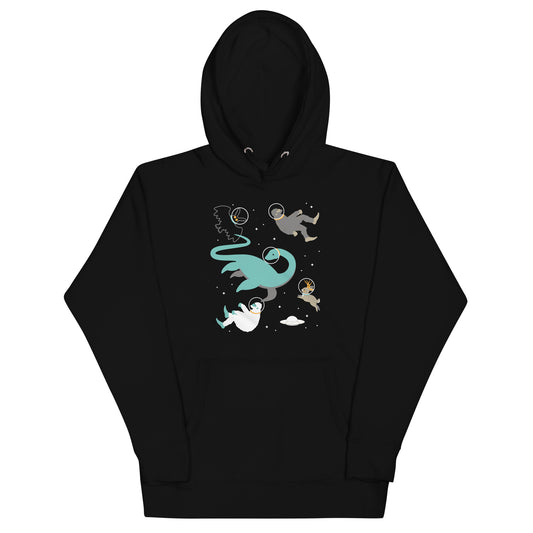 Cryptids In Space Unisex Hoodie