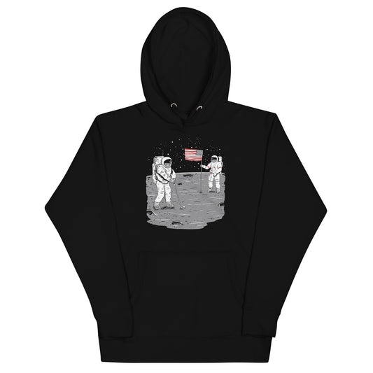 Moon Golf Unisex Hoodie