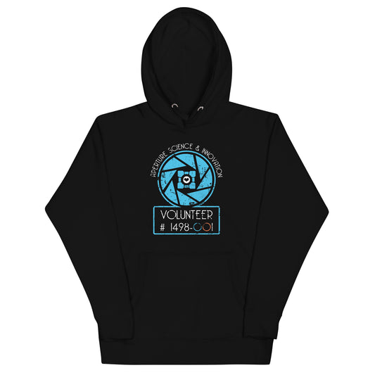Aperture Science Volunteer Unisex Hoodie