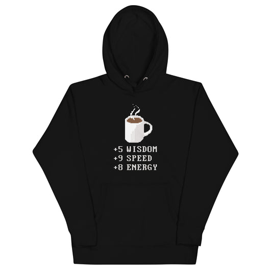 Coffee Plus To Stats Unisex Hoodie