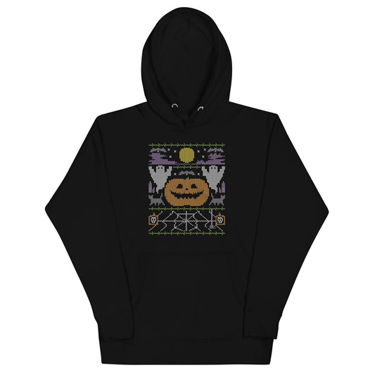 Ugly Halloween Sweater Unisex Hoodie