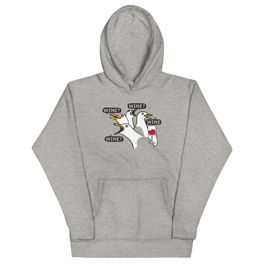 Wine Wine Wine Wine Unisex Hoodie