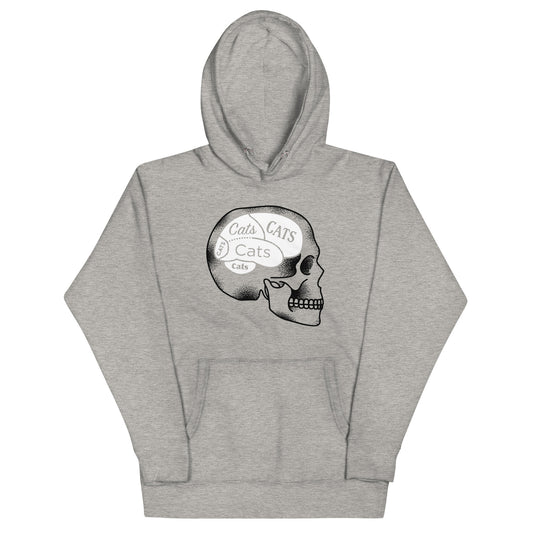 Cats On The Brain Unisex Hoodie