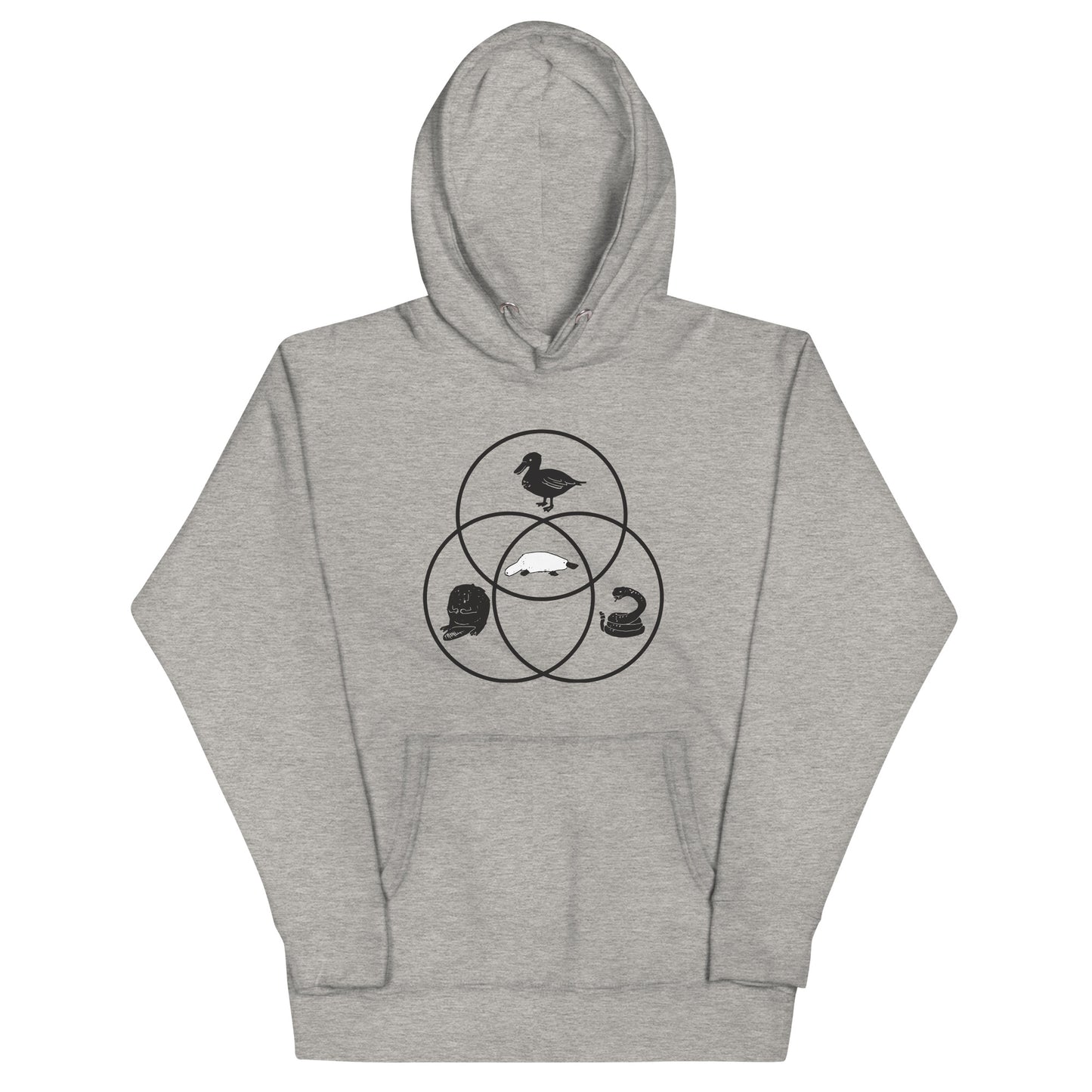 Platypus Venn Diagram Unisex Hoodie