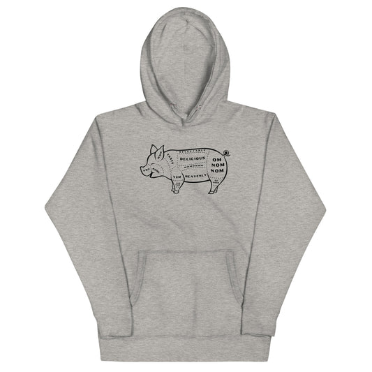 Tasty Pig Cuts Unisex Hoodie