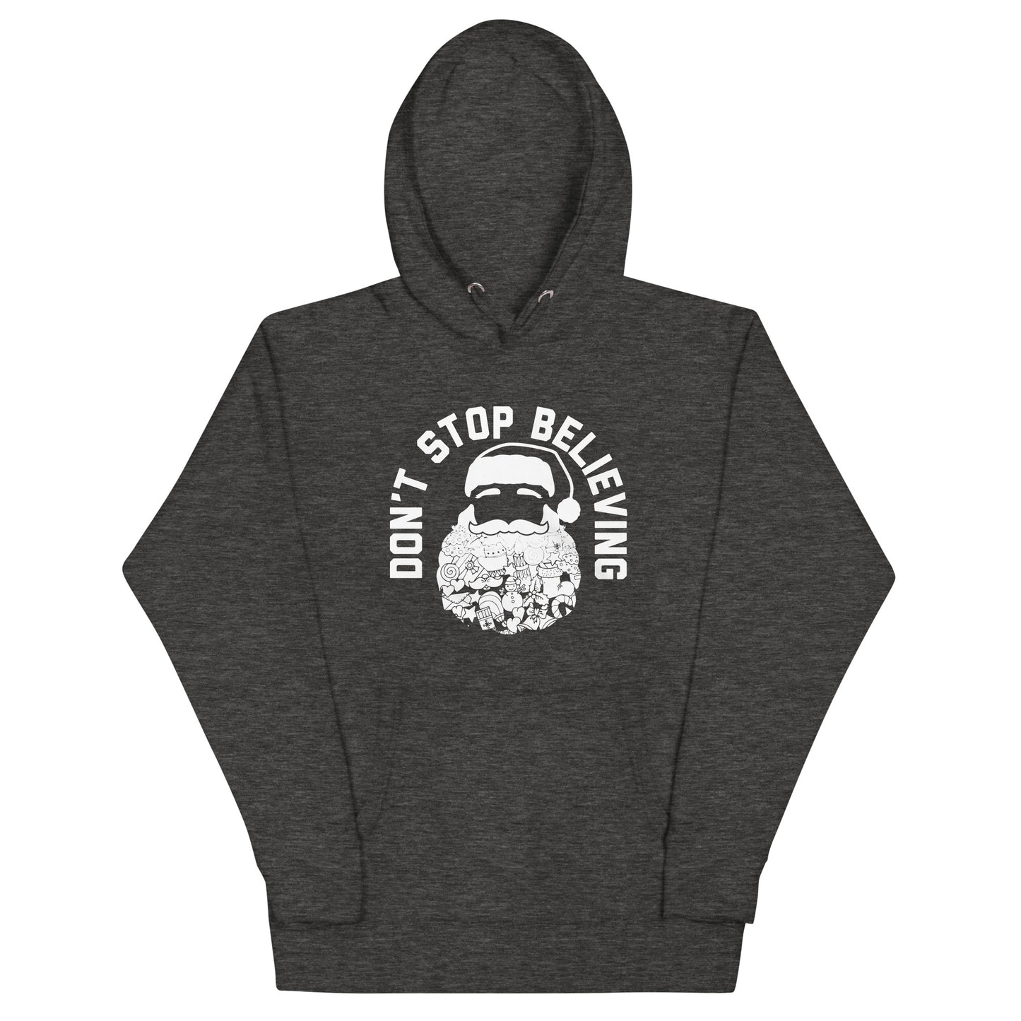 Don't Stop Believing Santa Unisex Hoodie