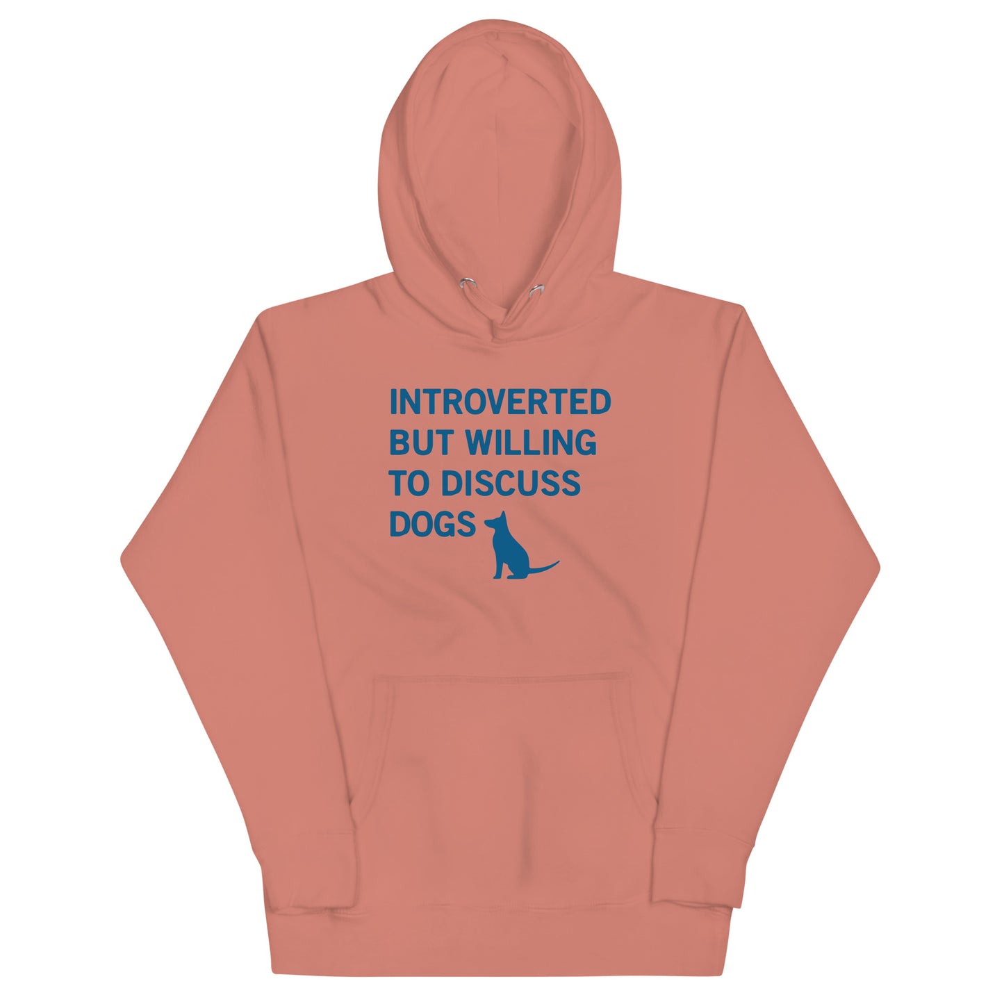 Introverted But Willing To Discuss Dogs Unisex Hoodie