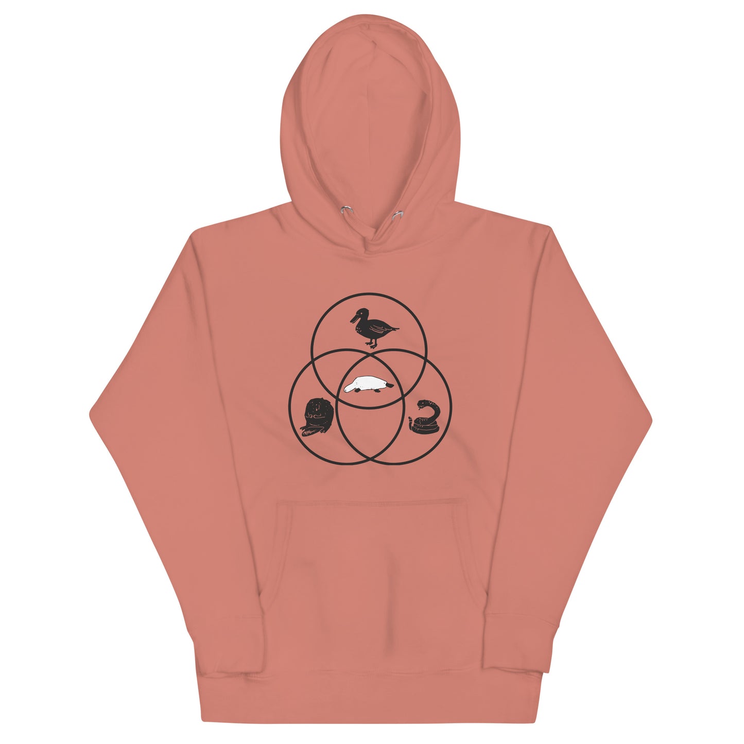 Platypus Venn Diagram Unisex Hoodie