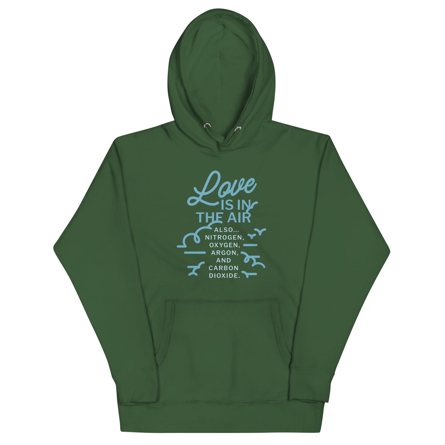 Love Is In The Air Unisex Hoodie