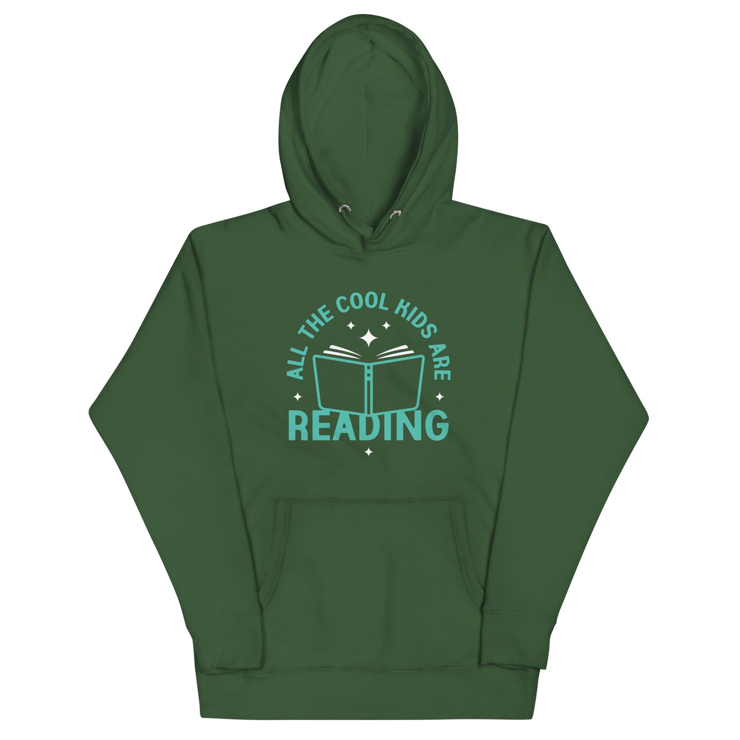 All The Cool Kids Are Reading Unisex Hoodie