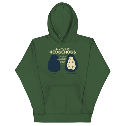 Anatomy Of Hedgehogs Unisex Hoodie