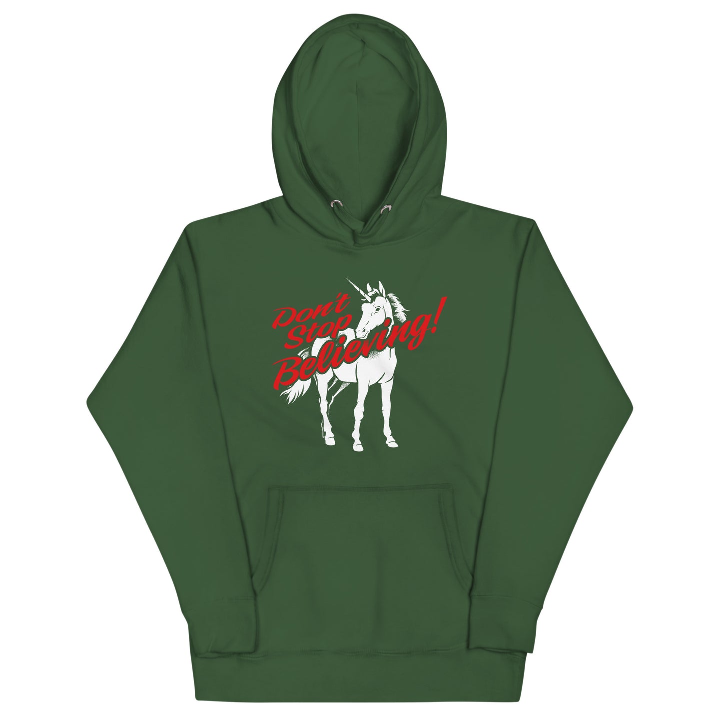 Don't Stop Believing Unicorn Unisex Hoodie