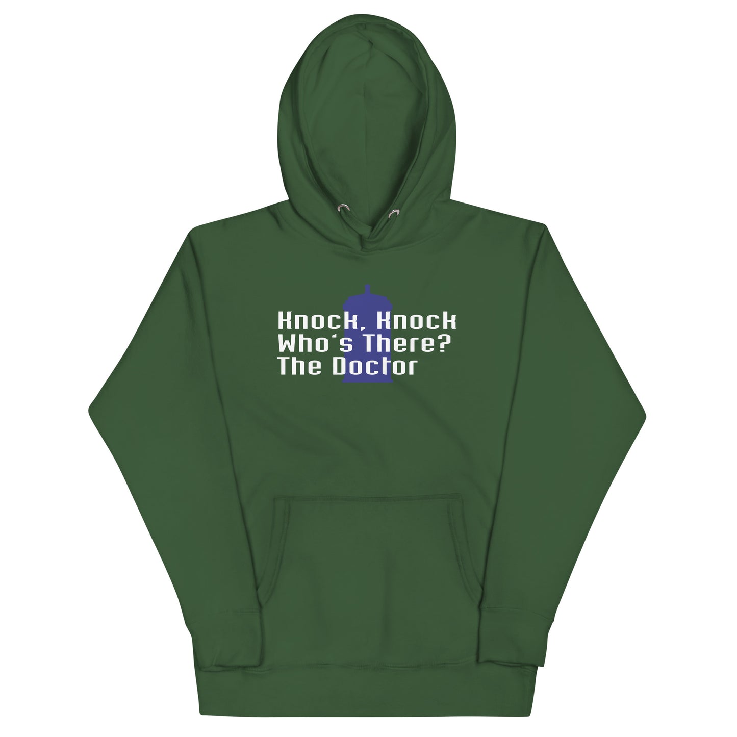 Knock Knock! Who's There? The Doctor Unisex Hoodie