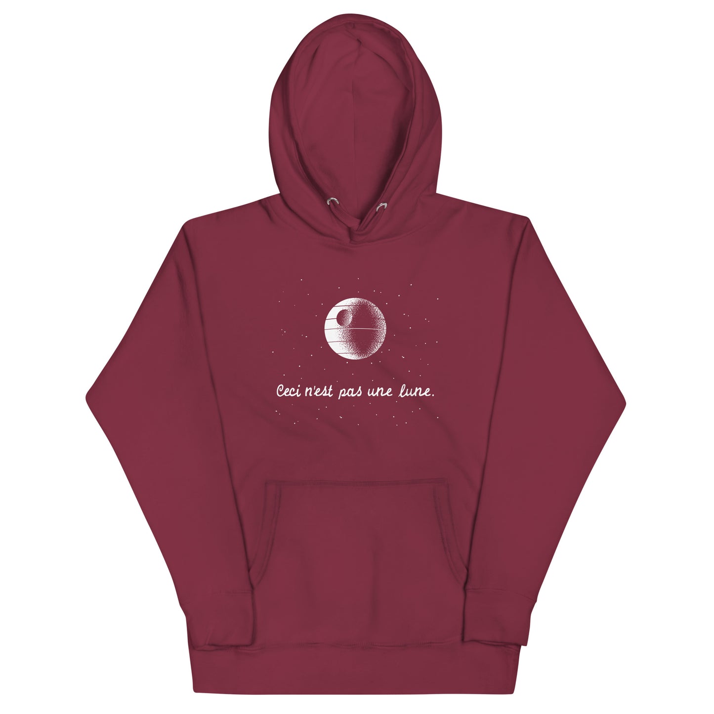 This Is Not A Moon Unisex Hoodie