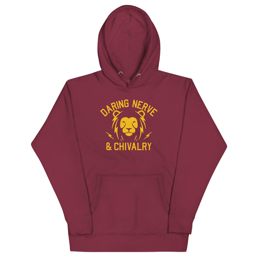 Daring, Nerve, And Chivalry Unisex Hoodie