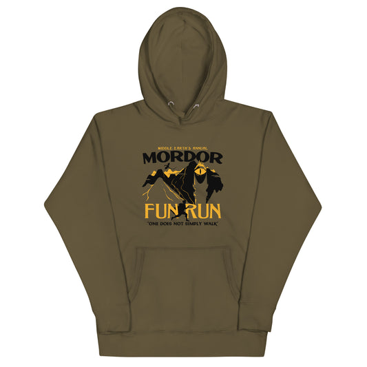 Mordor Fun Run Unisex Hoodie