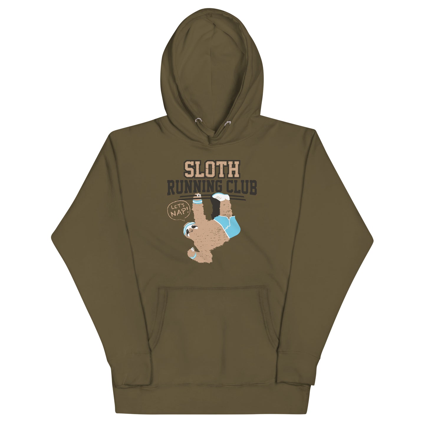 Sloth Running Club Unisex Hoodie