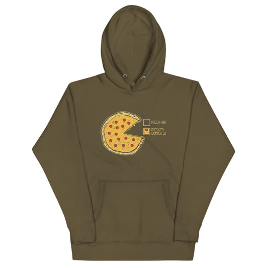 Pizza Pie Chart Unisex Hoodie